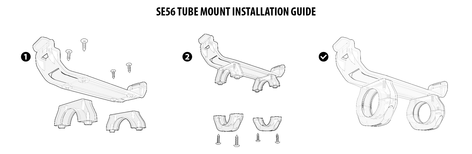 tube mount instructions